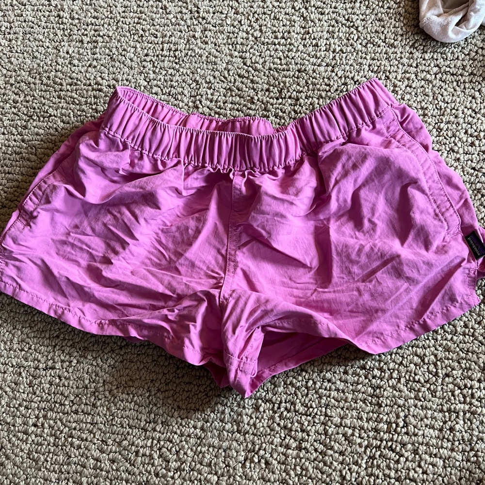 pink patagonia shorts